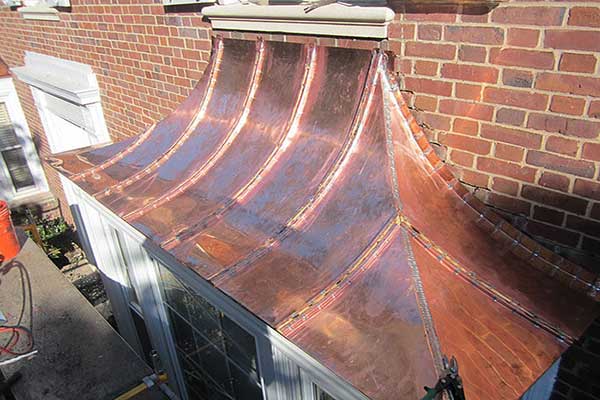 House Copper Roof