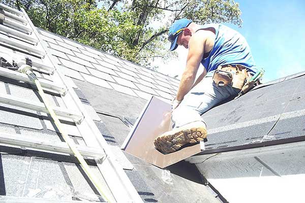 Installing Slate Roof